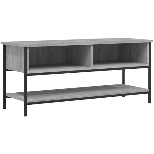 Maison Chic TV omarica - TV enota - Televizijska omarica siva sonoma 100x35x45 cm inženirski les, (21699726) Cene