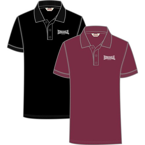 Lonsdale men&amp;#039;s polo shirt regular fit double pack Slike