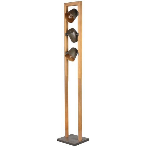  Stoječa svetilka v naravni barvi s kovinskim senčilom (vi&amp;scaron;ina 150 cm) Bell &amp;ndash; Slike