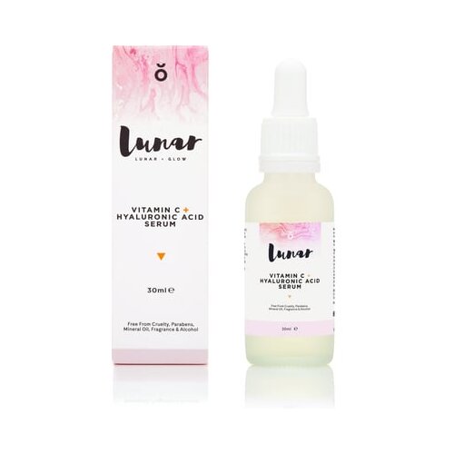 Lunar Glow vitamin c + hyaluronic acid serum Slike