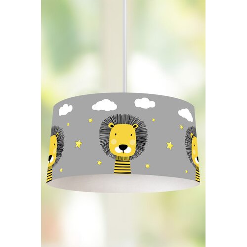 Bata i seka Dečija viseća lampa Lav, Siva Cene