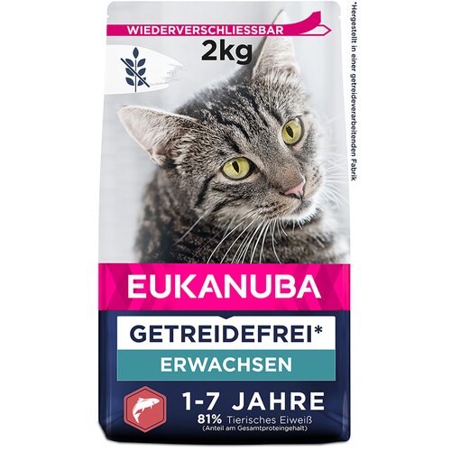 Eukanuba Adult Grain Free bogata lososom - 3 x 2 kg Cijene