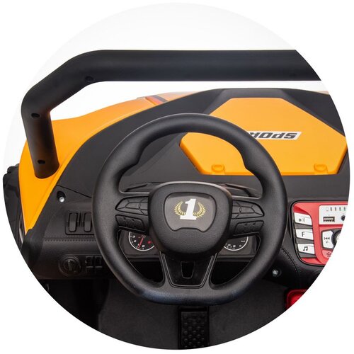 Chipolino Auto na akumulator za dvoje djece Buggy EXPLORER yellow Slike
