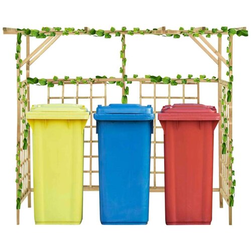  Pergola od impregnirane borovine za tri kante Slike