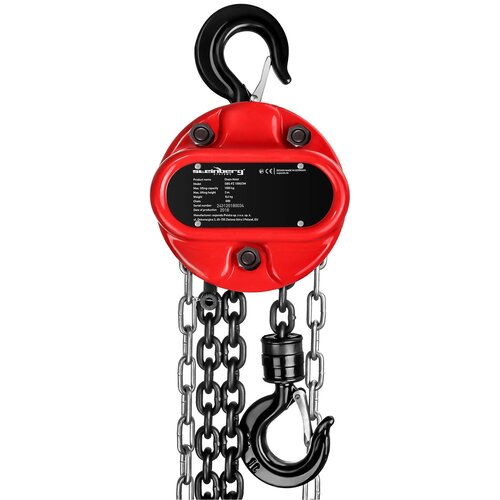 Steinberg Systems High-Performance 1 Ton Chain Hoist - 3 Meter Lifting Capacity, (21740301) Cene