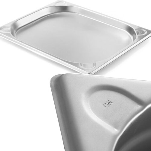 Hendi Kitchen Line GN 1/2 jeklena posoda, višina 40 mm - 806319, (21383910) Cene