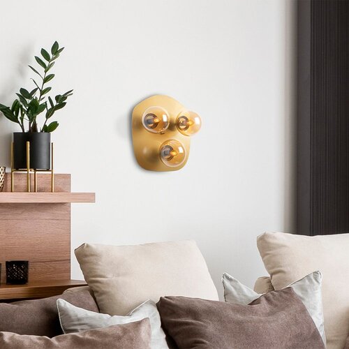 Opviq Well - 11706 Gold Wall Lamp Slike