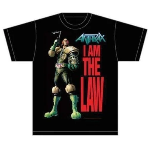 Anthrax Košulja I am the Law Unisex Black XL