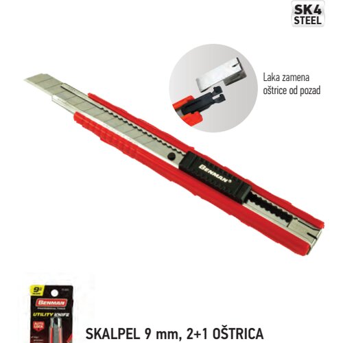 Benman Skalpel 9mm Slike