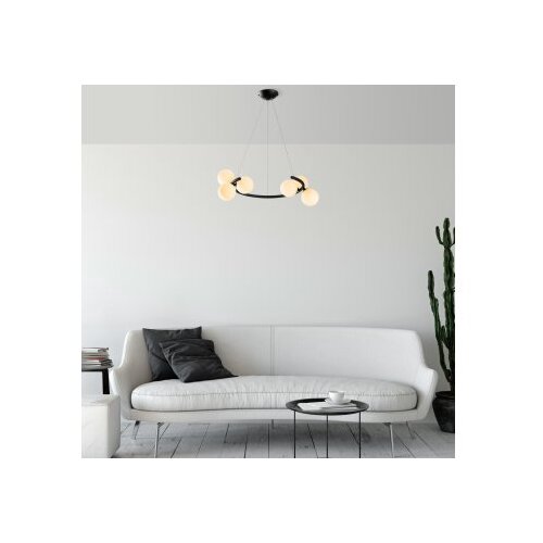 Opviq Luster Luminar-14145, 55x50x115cm, IP20, Crno-bijela Slike