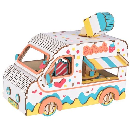 CarolijaShop 3d drvena slagalica - SLADOLEDŽIJIN AUTOMOBIL Slike