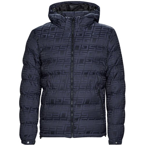 Guess Puhovke ALLOVER LOGO PUFFA Siva Cene