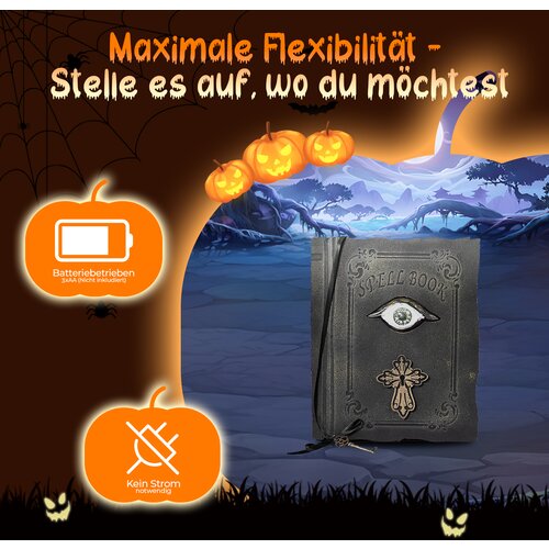 SHX Carobna knjiga Halloween ukras Slike