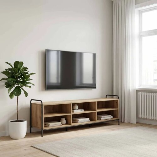  TV ormar 140 x 39 5 x 50 cm Hrast artisan Konstruirano drvo - Hrast artisan 167 5 x 36 5 x 50 cm Slike