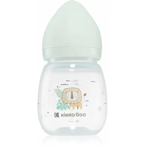 Kikka Boo Savanna Anti-colic Feeding Bottle bočica za bebe 3 m+ Mint 180 ml