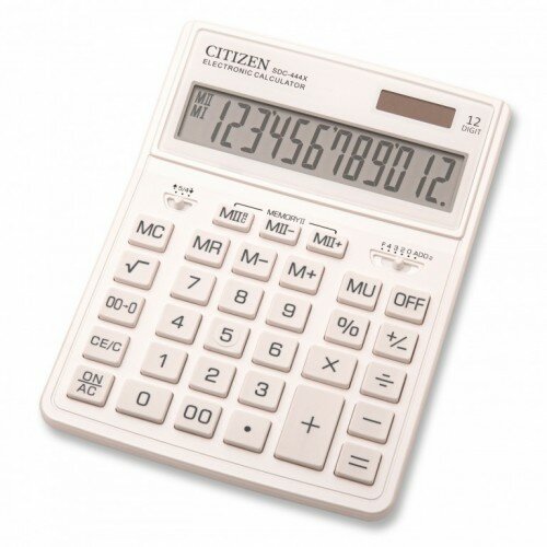 Stoni kalkulator citizen SDC-444 color beli Cene