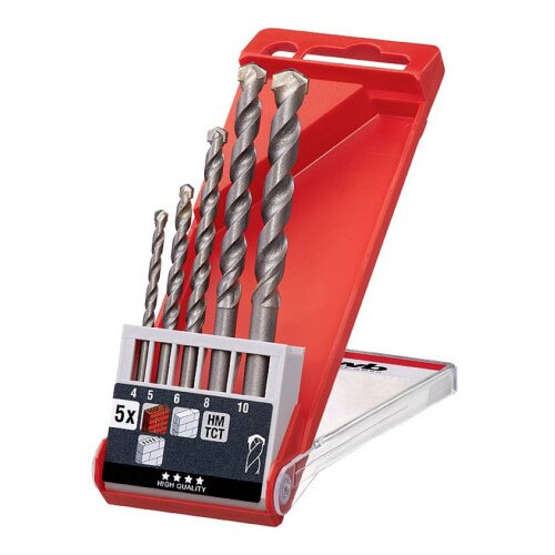 KWB set burgija za kamen 4-10 5/1 | ISO 5468, 4/5/6/8/10 ( 49039500 ) Slike