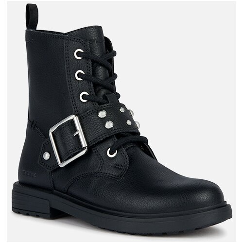 Geox Black Girls Ankle Boots Eclair - Girls Slike
