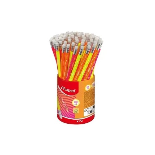 Maped grafitna olovka sa gum. neon 72 ( m853789 ) Cene