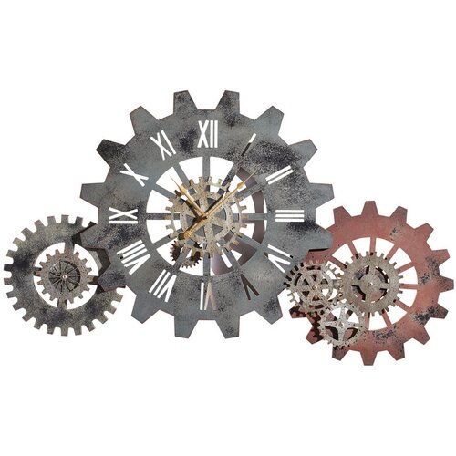 Ambia Home STENSKA URA CB151244 rjava Cene