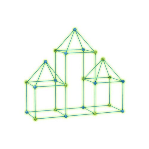 Jungle fluorecentni set za izgradnju 3D konstrukcije ( 012432 ) Slike