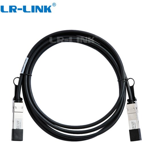  Lr-link qsfp+ dac kabl za direktnu 40-Gigabit vezu između svičeva/rutera/adaptera, ber < 10e-12, lszh bezhalogen, rohs, dužine 3m Cene