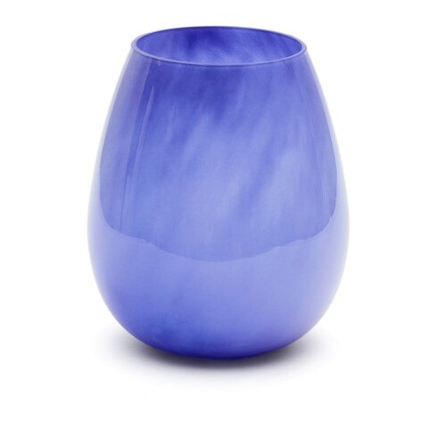 Kave Home Modra steklena vaza (višina 26 cm) Kelse – Cene