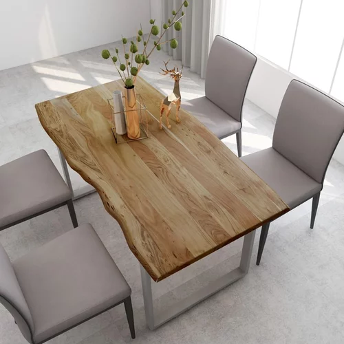  Blagovaonski stol 160 x 80 x 76 cm od masivnog bagremovog drva