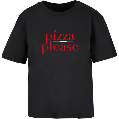 Mister Tee Women's T-shirt Pizza Please black