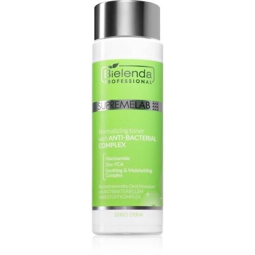 Bielenda Professional Supremelab Sebio Derm umirujući tonik za masno i problematično lice 200 ml Slike