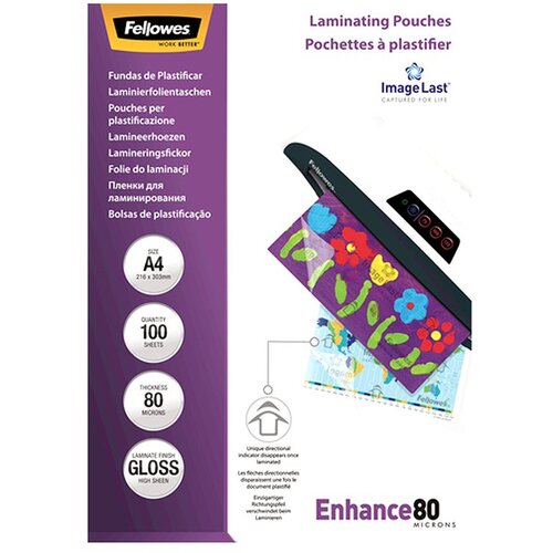 Fellowes ImageLast A4 80 micron 100-pack Cijene
