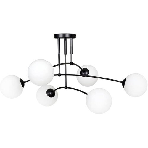 Toolight Lampa Wisząca Sufitowa Czarny Mat APP1576-6C Slike