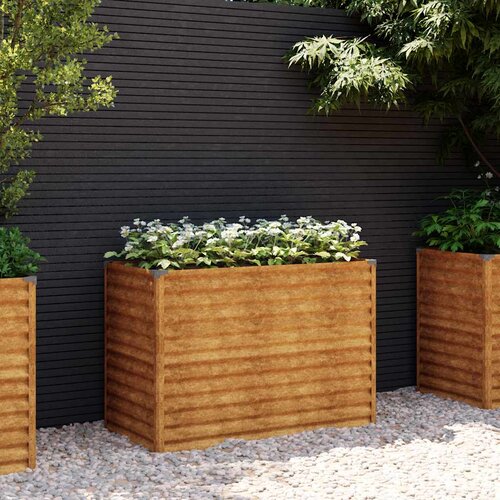  Povišena vrtna gredica 100x50x69 cm Corten čelik Cene