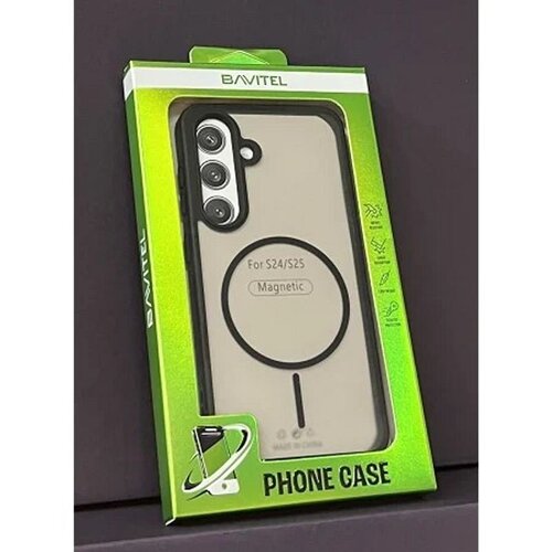 Samsung S24/S25 Bavitel MagSafe crna Slike