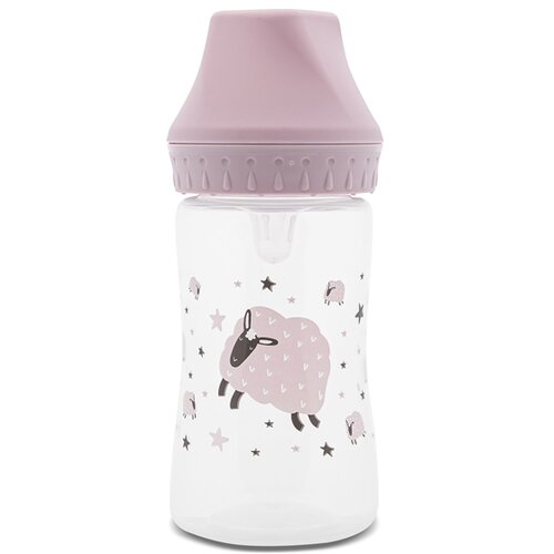 Lorelli FLASICA WIDE NECK MY FRIEND (250ml) - MELLOW ROSE Slike
