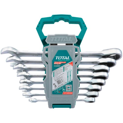 Total 8-dijelni set ključeva 086, 8/10/12/13/14/15/17/19/1kg/ INDUSTRIAL (THT102RK086) Slike