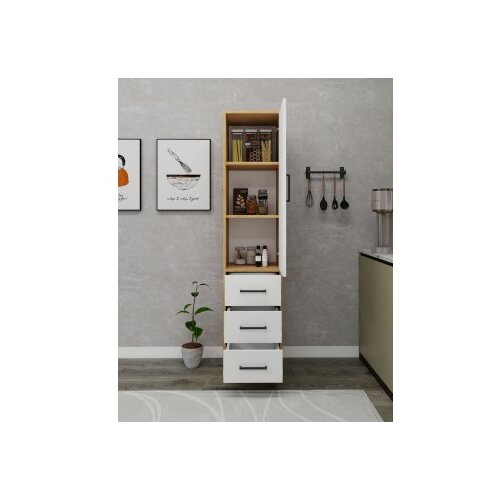 Hanah home Vi&amp;scaron;enamenski ormar Modera Sapphire Oak White Slike