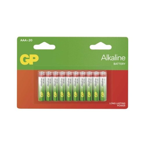  Baterija GP ALKALINE alkalna LR03 AAA 20 blister 20/1 Cene