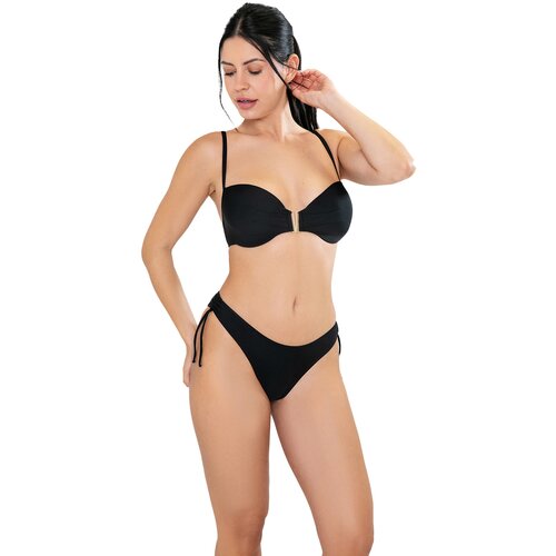 Teleno Dvodelne kopalke TEFB0755C-NEGRO Črna Slike