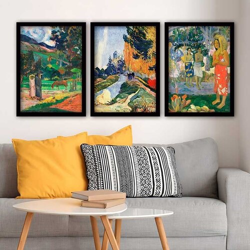 Wallity Set uramljenih slika 3SC_UN1233861, 3 dijela Cene