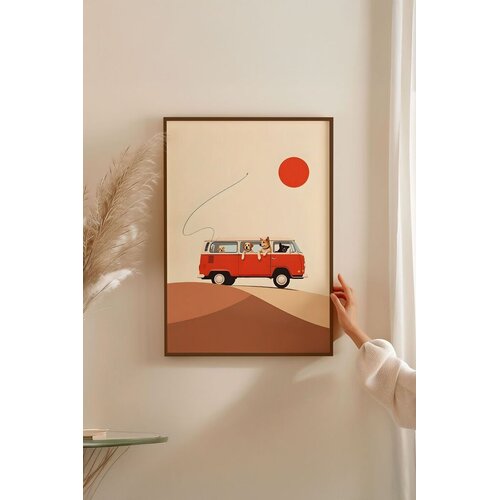 Wallity Uokvirena slika Lmnmdlkahve43, 33x48 cm Cijene