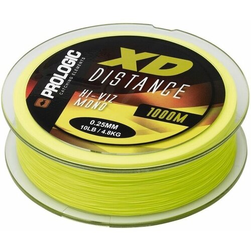 Prologic NAJLON XD DISTANCE 1000M 0/35MM YELLOW Cene