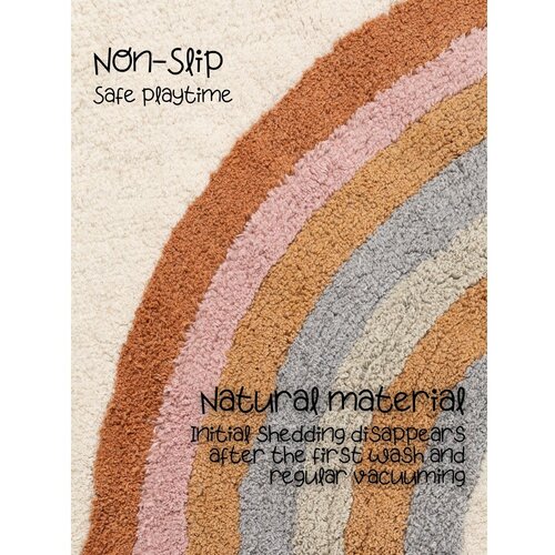 Hanse Home Krem periv/ručno rađen pamučan dječji tepih 140x200 cm Snuggle Petite &amp;ndash; Slike