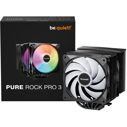 CPU Cooler Be quiet ARGB Pure Rock PRO 3 LX BK043 (AM4,AM5,1200,1700)/TDP-250W Cene