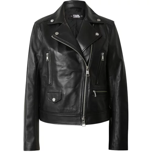 Karl Lagerfeld Prijelazna jakna crna