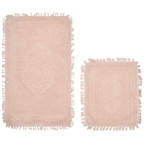  Set tepiha za kupatilo Cottonkt 000662, 2 komada, svijetlo ružičasta Cijene