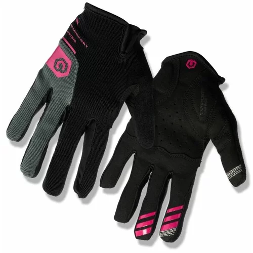 Arcore HIVE Ženske biciklističke rukavice s dugim prstima, crna, veličina
