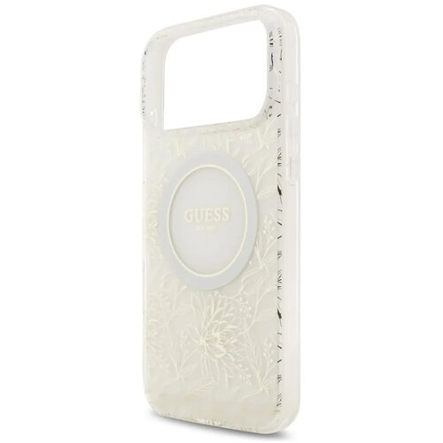 Guess Ohi&amp;scaron;je za telefon IML Flowers Electro Pearl Strap MagSafe, (5000540706) Slike
