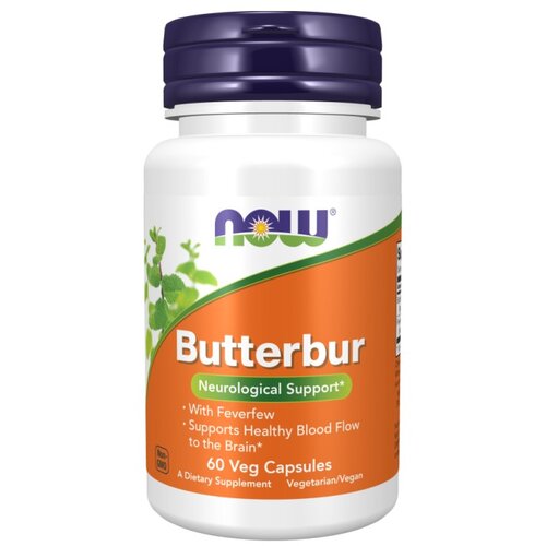 Now Foods Butterbur - izvleček navadnega repuha NOW (60 kapsul) Slike