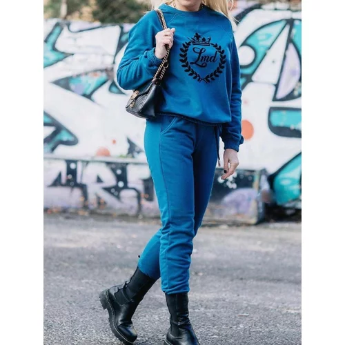 LeMonada Turquoise sweatshirt cxp0479. R92